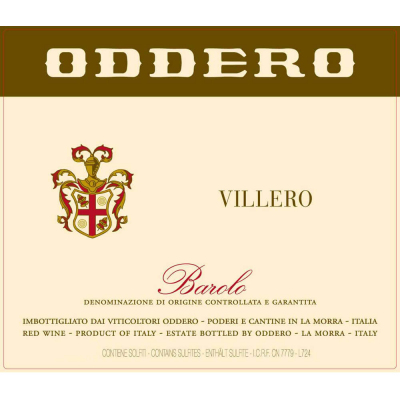 Oddero Barolo Villero 2019 (6x75cl)