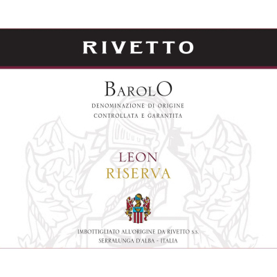 Rivetto Barolo Leon Riserva 2015 (1x150cl)