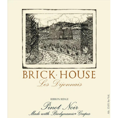 Brick House Pinot Noir Les Dijonnais 2021 (12x75cl)