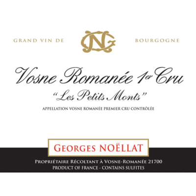 Georges Noellat Vosne-Romanee 1er Cru Les Petits Monts 2022 (6x75cl)