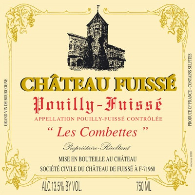 Chateau Fuisse Pouilly-Fuisse Les Combettes 2017 (12x75cl)