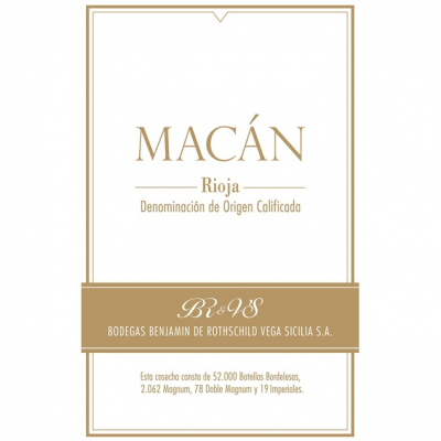 Vega Sicilia Macan 2016 (6x75cl)