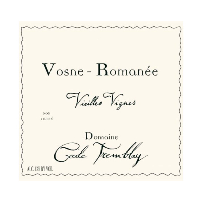 Cecile Tremblay Vosne-Romanee VV 2018 (1x75cl)