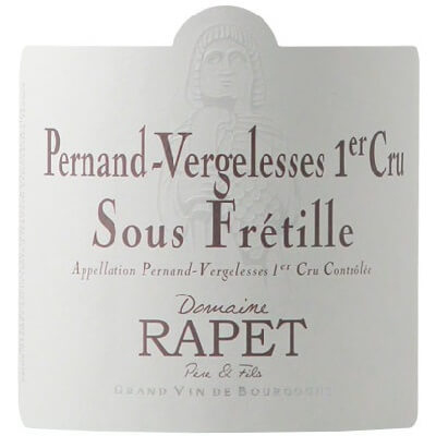 Rapet Pere & Fils Pernand-Vergelesses 1er Cru Sous Fretille 2019 (6x75cl)