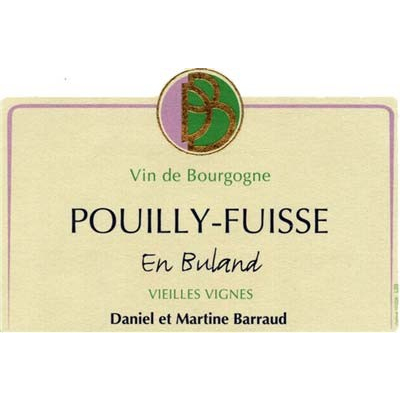 Daniel et Julien Barraud Pouilly Fuisse En Buland VV 2021 (6x75cl)