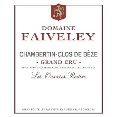Faiveley Chambertin-Clos-de-Beze Grand Cru Les Ouvrees Rodin 2022 (1x75cl)