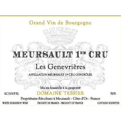 Tessier Meursault 1er Cru Les Genevrieres 2017 (6x75cl)