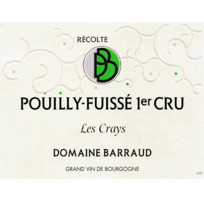 Daniel et Julien Barraud Pouilly Fuisse Crays VV 2016 (6x75cl)