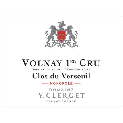 Clerget Volnay 1er Cru Clos du Verseuil 2020 (6x75cl)
