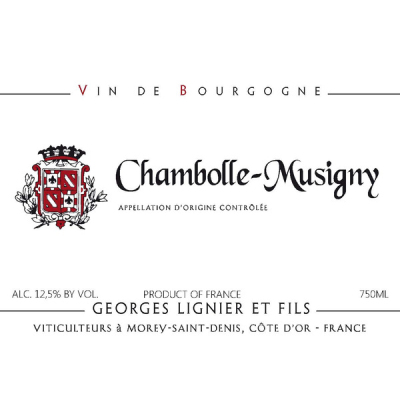 Georges Lignier Chambolle-Musigny 2019 (6x75cl)