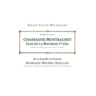 Michel Niellon Chassagne-Montrachet 1er Cru Clos de la Maltroie Rouge 2022 (6x75cl)