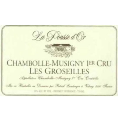 Pousse d'Or Chambolle-Musigny 1er Cru Les Groseilles 2011 (12x75cl)