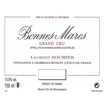 Laurent Roumier Bonnes-Mares Grand Cru 2022 (6x75cl)