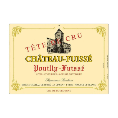 Chateau Fuisse Pouilly-Fuisse Tete de Cru 2020 (12x75cl)