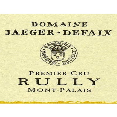 Jaeger Defaix Rully 1er Cru Mont Palais 2022 (12x75cl)