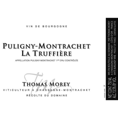 Thomas Morey Puligny-Montrachet 1er Cru Truffiere 2022 (6x75cl)