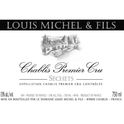 Louis Michel Chablis 1er Cru Sechets 2022 (6x75cl)