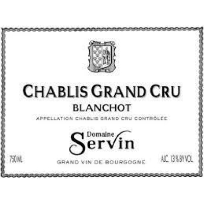 Servin Chablis Grand Cru Blanchot 2021 (12x75cl)