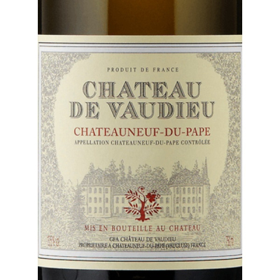 Vaudieu Chateauneuf Du Pape Blanc 2023 (6x75cl)