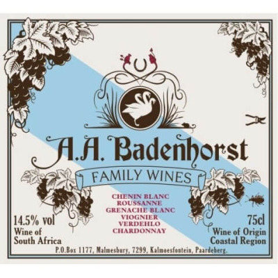 A. A. Badenhorst White Blend 2018 (1x75cl)