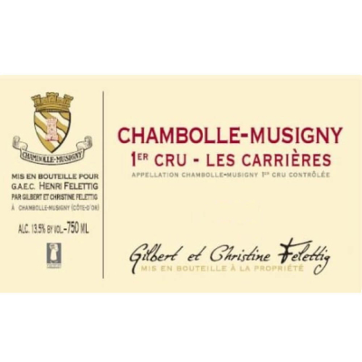 Felettig Chambolle-Musigny 1er Cru Les Carrieres 2013 (6x150cl)