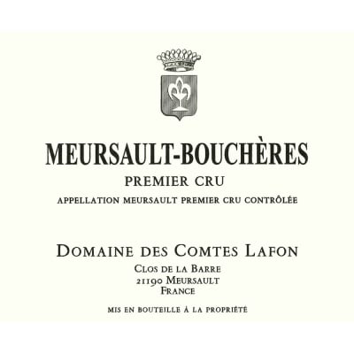 Comtes Lafon Meursault 1er Cru Boucheres 2018 (6x75cl)
