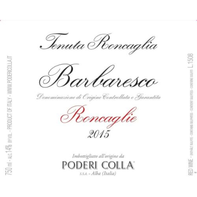 Poderi Colla Barbaresco Roncaglie 2019 (1x75cl)