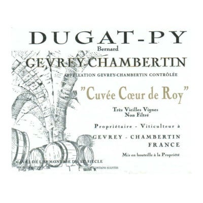 Bernard Dugat-Py Gevrey-Chambertin Cuvée Coeur de Roy VV 2022 (6x75cl)