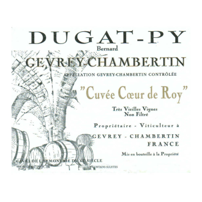 Dugat-Py Gevrey-Chambertin Coeur de Roy Tres Vv 2008 (6x75cl)