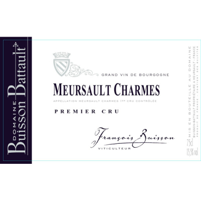 Buisson Battault Meursault 1er Cru Charmes  2020 (6x75cl)