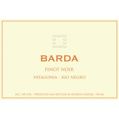 Chacra Barda Pinot Noir 2021 (6x75cl)
