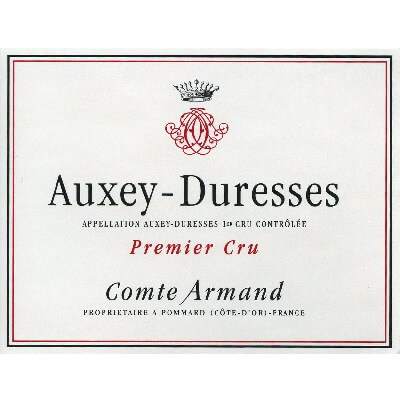 Comte Armand Auxey-Duresses 1er Cru 2022 (6x75cl)