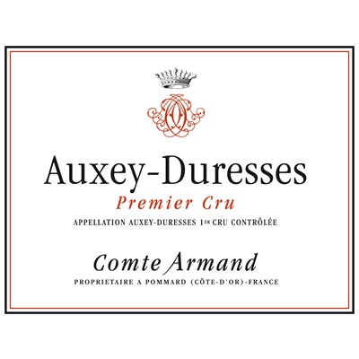 Comte Armand Auxey-Duresses 1er Cru 2017 (6x75cl)