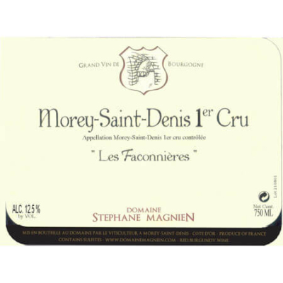Stephane Magnien Morey-Saint-Denis 1er Cru Les Faconnieres 2021 (6x75cl)