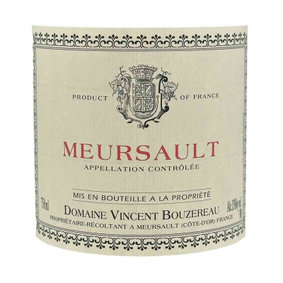 Vincent Bouzereau Meursault Blanc 2021 (12x75cl)