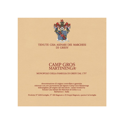 Marchesi di Gresy Barbaresco Camp Gros Martinenga 2011 (6x75cl)
