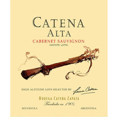 Catena Zapata Catena Alta Cabernet Sauvignon 2015 (6x75cl)