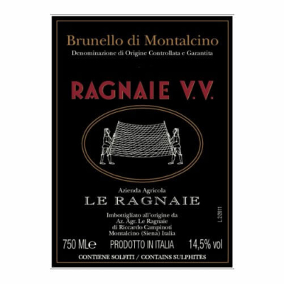 Le Ragnaie Brunello di Montalcino Ragnaie V.V. 2018 (6x75cl)
