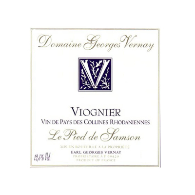 Georges Vernay Collines Rhodaniennes Viognier Le Pied de Samson 2021 (6x75cl)