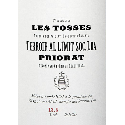 Terroir al Limit Les Tosses 2014 (6x75cl)
