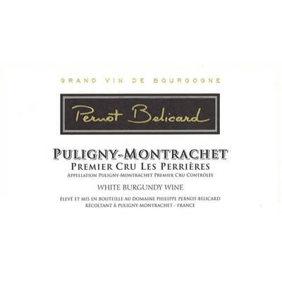 Pernot Belicard Puligny-Montrachet 1er Cru Les Perrieres 2022 (3x150cl)