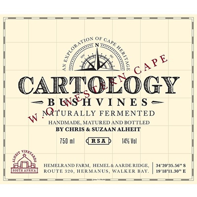 Alheit Vineyards Cartology Bush Vines 2018 (6x75cl)