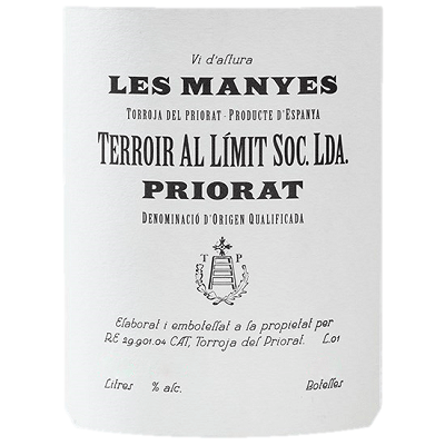 Terroir al Limit Les Manyes 2017 (6x75cl)