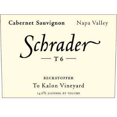 Schrader T6 Beckstoffer To Kalon Cabernet Sauvignon 2013 (12x75cl)