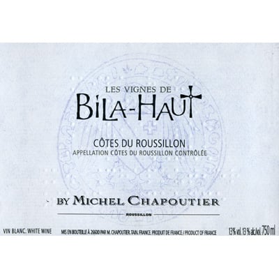 Chapoutier Bila-Haut Cotes-du-Roussillon Villages Blanc 2017 (6x75cl)