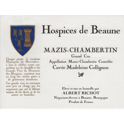 Maison Joseph Faiveley Mazis Chambertin Grand Cru Hospices Beaune Cuvee Madeleine Collignon 2009 (6x75cl)