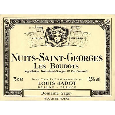 Louis Jadot (Gagey) Nuits-Saint-Georges 1er Cru Les Boudots 2011 (6x75cl)