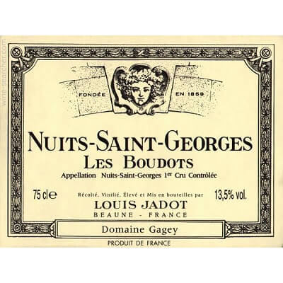 Louis Jadot (Gagey) Nuits-Saint-Georges 1er Cru Les Boudots 2022 (3x75cl)