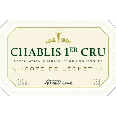 Chablisienne Chablis 1er Cru Cote Lechet 2018 (6x75cl)