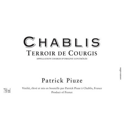 Patrick Piuze Chablis Terroir de Courgis 2022 (12x75cl)